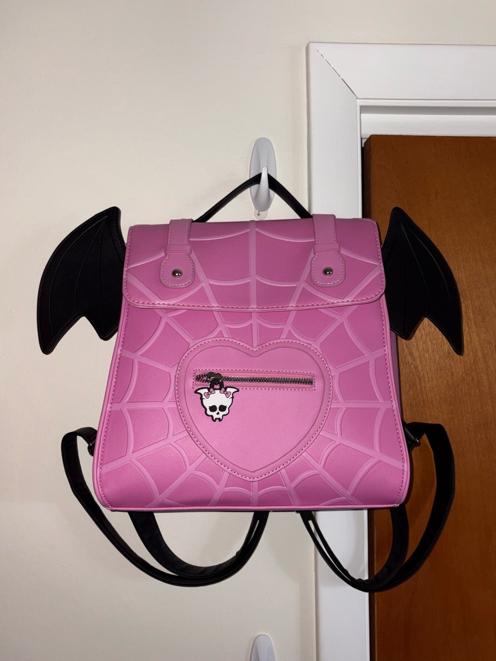 Monster High Draculaura Skullette Bat Wings Backpack